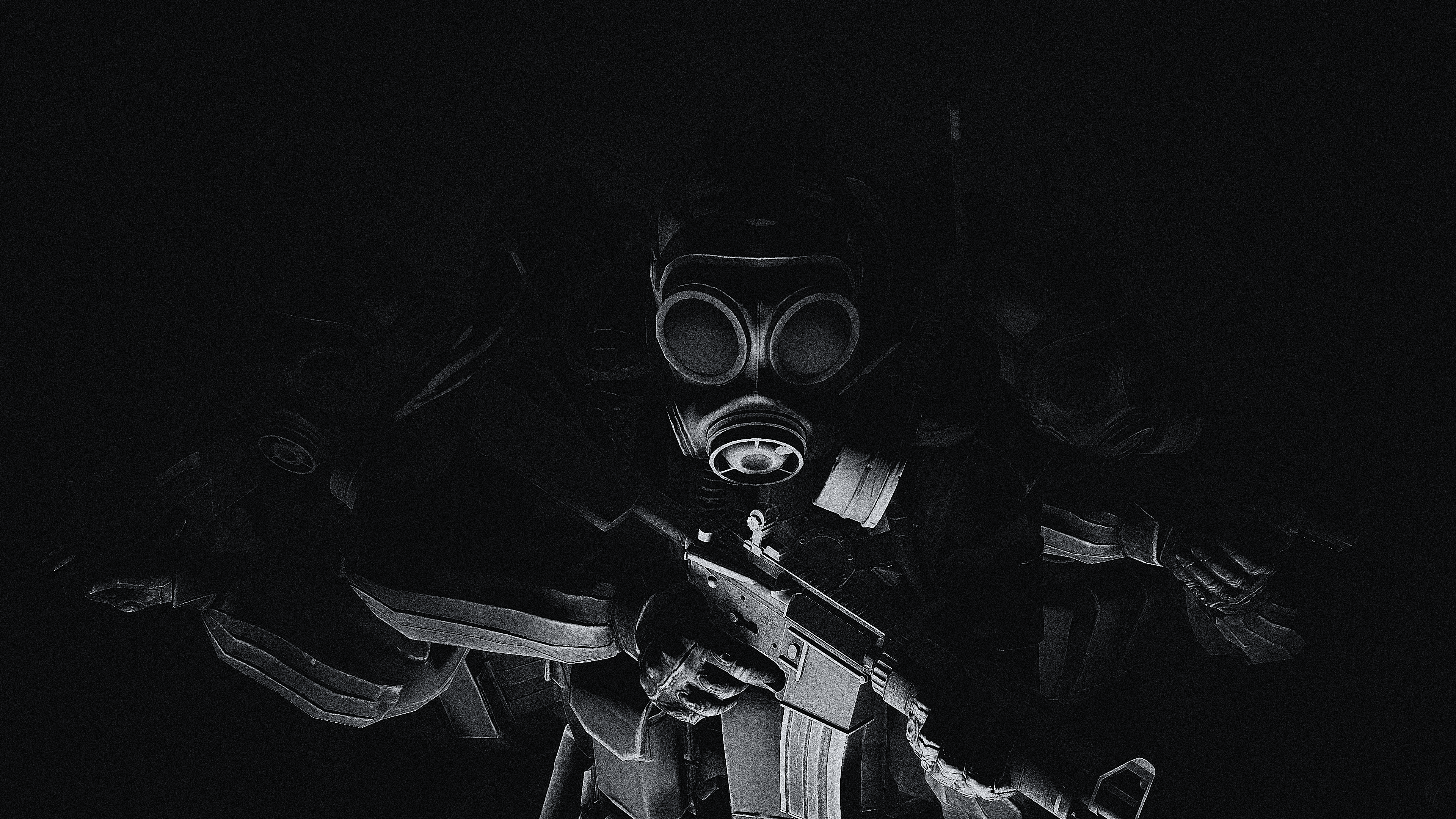 Atmospheric Counter-Strike themed scene
